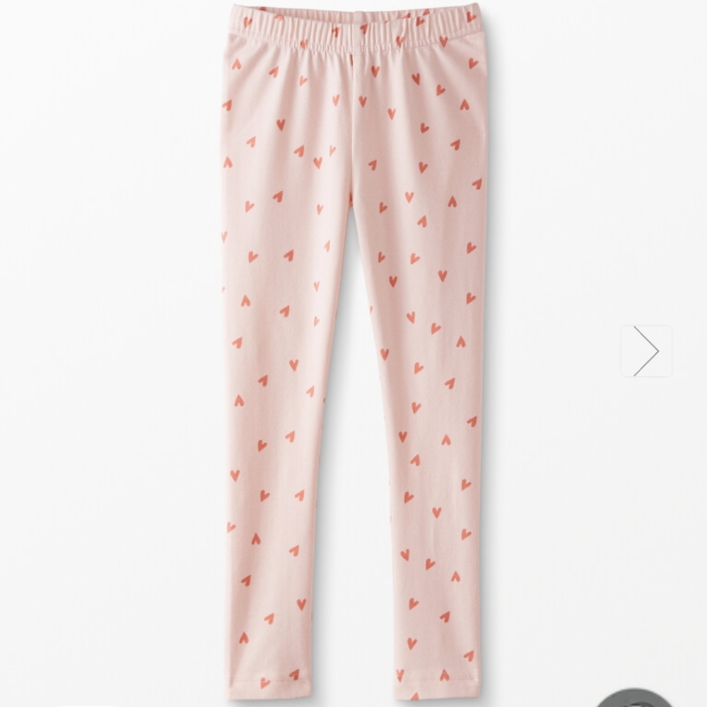 Hanna Andersson NWT heart print leggings